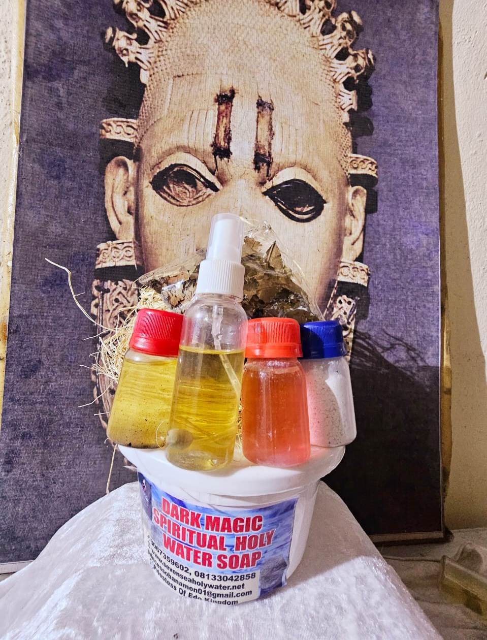 POWERFUL SEVEN SEA MARINE HOLY WATER