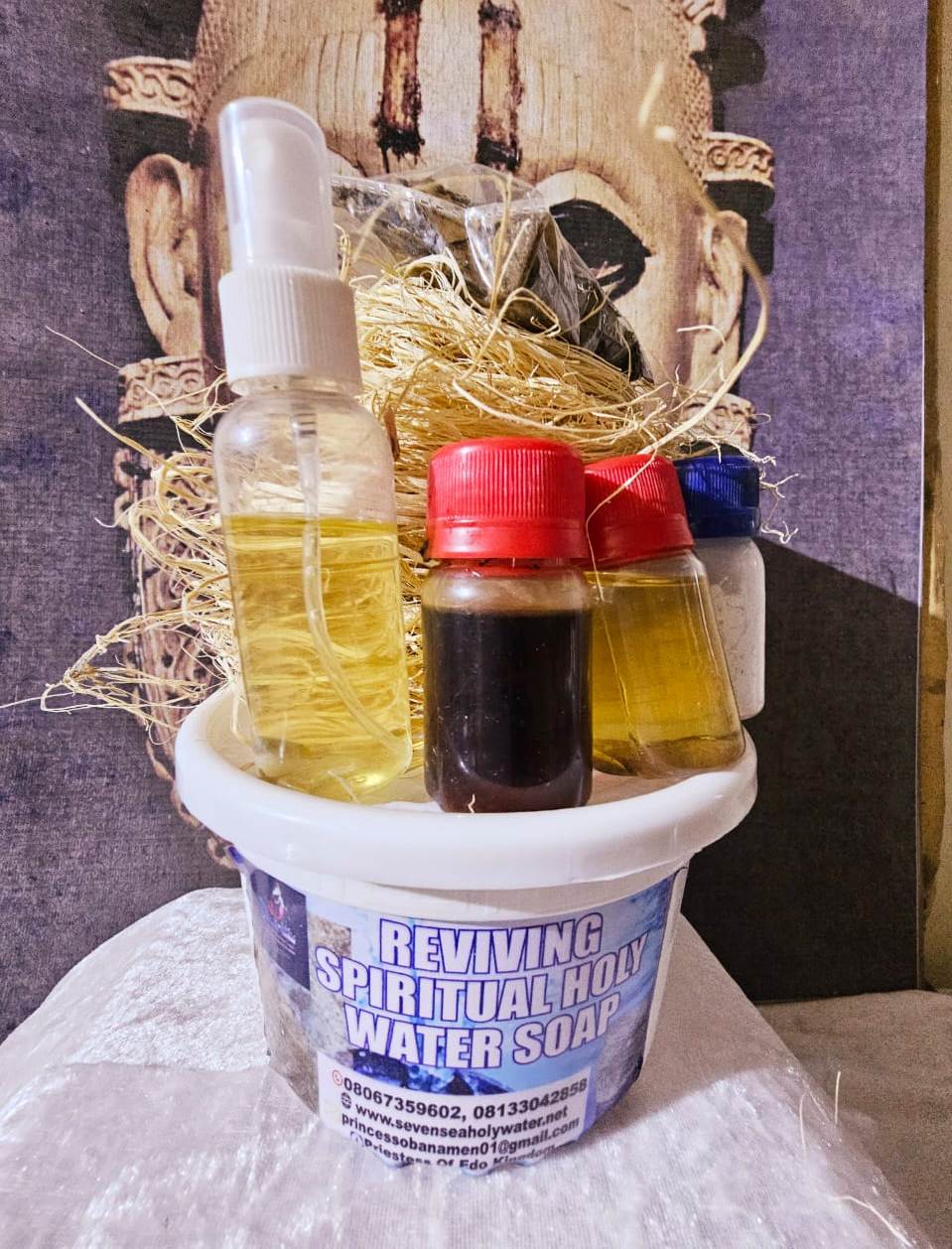 POWERFUL SEVEN SEA MARINE HOLY WATER