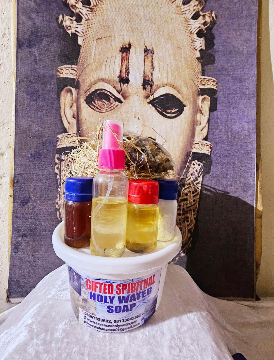 POWERFUL SEVEN SEA MARINE HOLY WATER