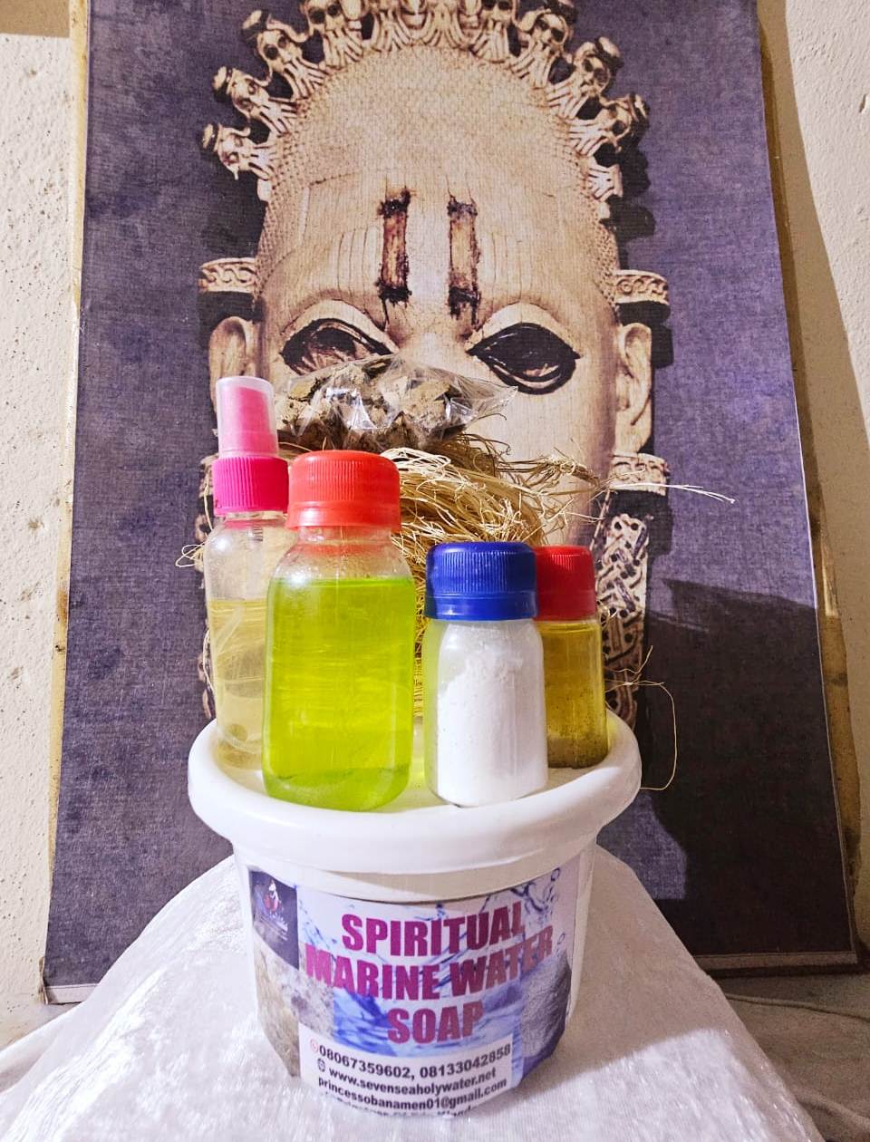 POWERFUL SEVEN SEA MARINE HOLY WATER